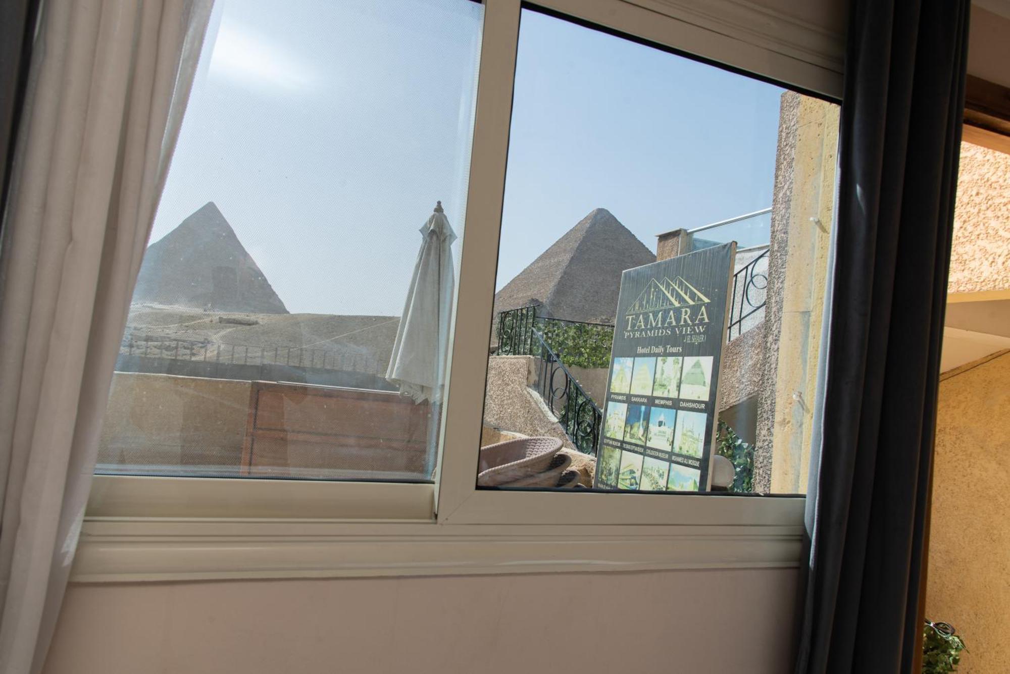 Hotel Tamara Pyramids View Kafret el-Gabal Exterior foto