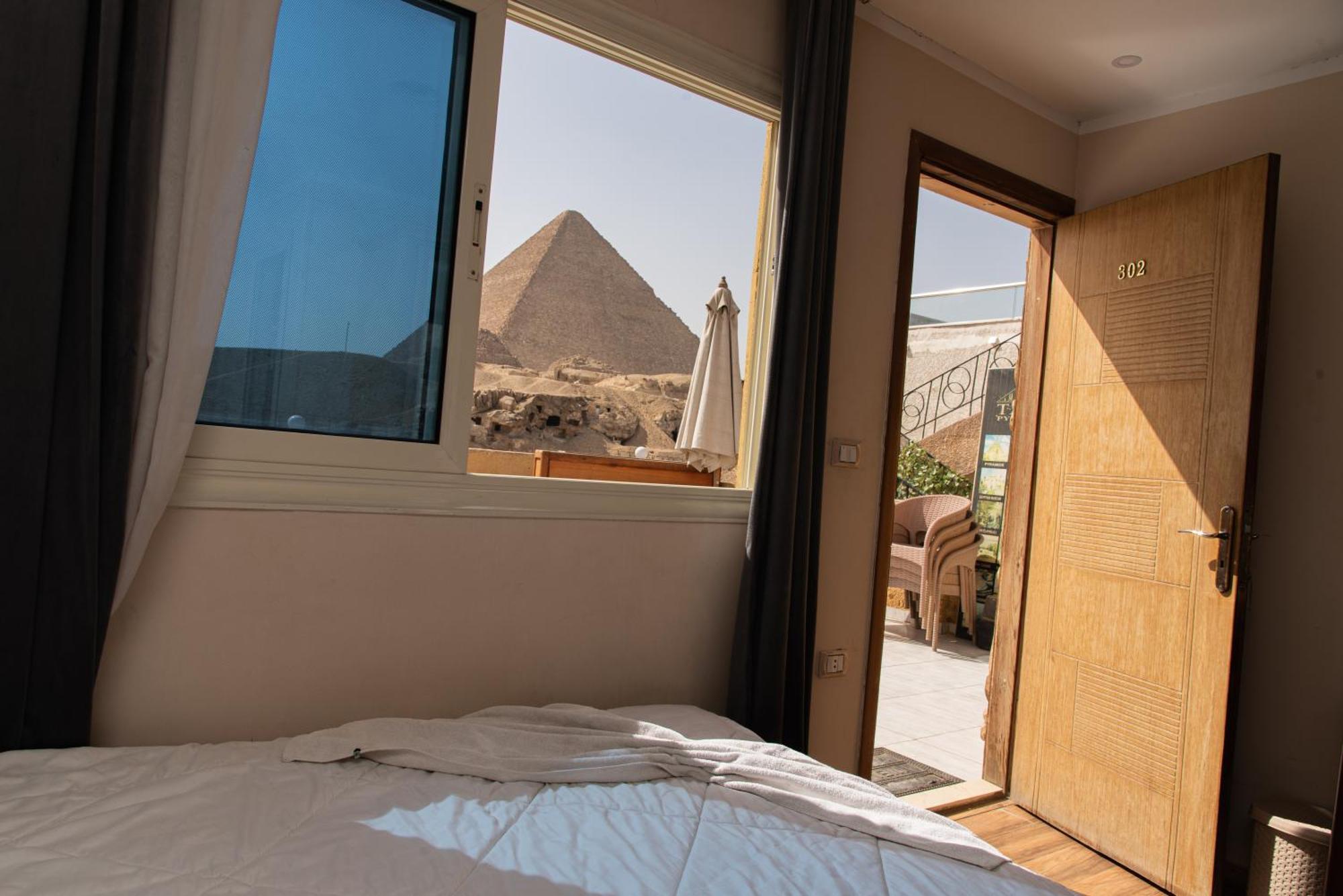 Hotel Tamara Pyramids View Kafret el-Gabal Exterior foto